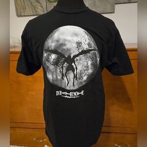 DEATG NOTE Black Graphic T-Shirt/MEDIUM/NWOT